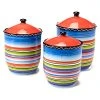 Tequila Sunrise Set Of 3 Canisters Home