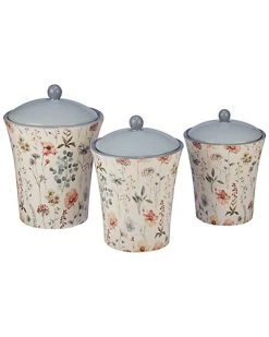 Untry Weekend 3pc Canister Set Home