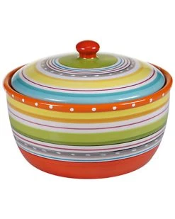 Mariachi 2.5qt Covered Bean Pot Home