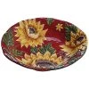 Sunset Sunflower 13in Serving Bowl Home