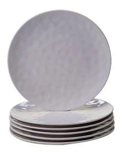 Melamine Set Of 6 Dinner Plates Home