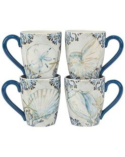 Playa Shells 16Pc Dinnerware Set Home -Certified shop 3050001127 RLLD 3
