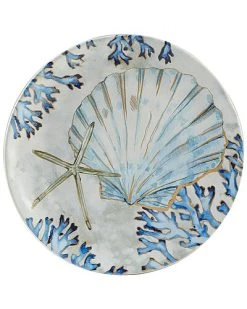 Playa Shells Set Of 4 Salad Plate Home -Certified shop 3050001134 RLLD 2