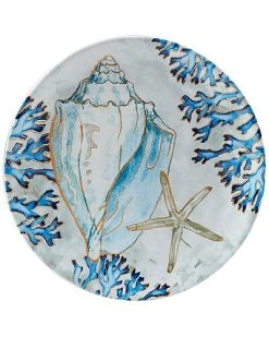 Playa Shells Set Of 4 Salad Plate Home -Certified shop 3050001134 RLLD 3