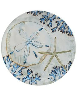 Playa Shells Set Of 4 Salad Plate Home -Certified shop 3050001134 RLLD 4