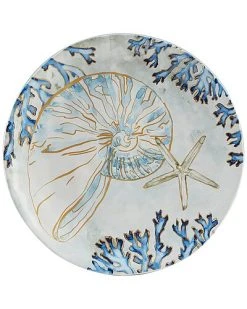 Playa Shells Set Of 4 Salad Plate Home -Certified shop 3050001134 RLLD 5