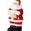 Holiday Wishes 3-D Santa Cookie Jar Home