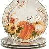 Harvest Morning Set Of 4 Dinner Plates Home