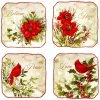 Winter'S Medley Set Of 4 Canapes Home