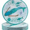 Serene Seas Salad Plates (Set Of 6) Home