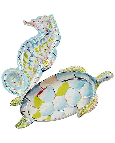2pc Deep Sea Hostess Set Home 1 2pc Deep Sea Hostess Set Home