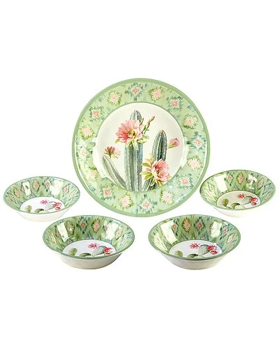 Desert Beauty 5pc Salad/Serving Set Home 1 Desert Beauty 5pc Salad/Serving Set Home