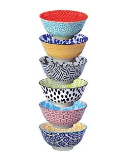 Melamine Set Of 6 Chelsea Porcelain Bowls Home