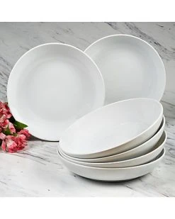 Bianca Set Of 6 Dinner Bowls Home