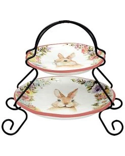 Easter Garden 2-Tier Server Home