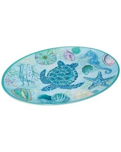 Serene Seas 2pc Platter Set Home 5 Serene Seas 2pc Platter Set Home -Certified shop 3050254566 RLLD 3