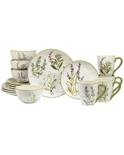 Fresh Herbs 16pc Dinnerware Set Home