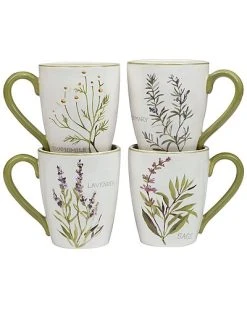 Fresh Herbs 16pc Dinnerware Set Home -Certified shop 3050285087 RLLD 3
