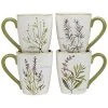 Fresh Herbs Set Of 4 Mugs Home