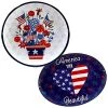Stars And Stripes 2pc Platter Set Home