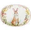 Easter Garden Oval Platter Home