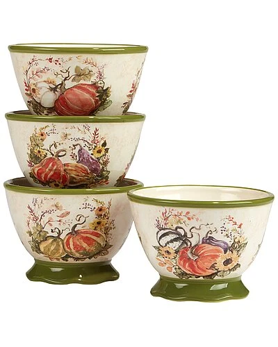 Harvest Morning Set Of 4 Ice Cream Bowls Home 1 Harvest Morning Set Of 4 Ice Cream Bowls Home