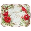 Winter'S Medley Rectangular Platter Home