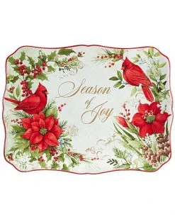 Winter'S Medley Rectangular Platter Home