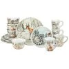 Winter's Walk 16Pc Dinnerware Set Home