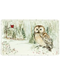 Winter'S Walk Rectangular Platter Home