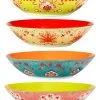 Francesca Set Of 4 Soup Bowl 4 Assorted Home