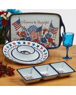 Alternative view of Stars And Stripes 3pc Hostess Set Home