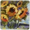 Sunflower Bouquet Square Platter Home