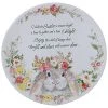 Sweet Bunny Round Pass Along Plate Home