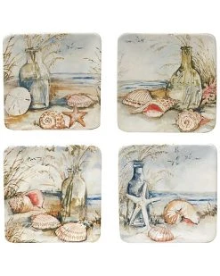 Stal Landscape Canape Plates (Set Of 4) Home
