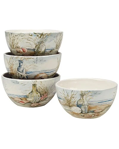 Stal Landscape Ice Cream Bowls (Set Of 4) Home 1 Stal Landscape Ice Cream Bowls (Set Of 4) Home