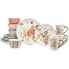 Nature's Song 16pc Dinnerware Set Home