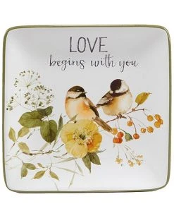 Nature's Song Canape Plates (Set Of 4) Home -Certified shop 3050557328 RLLD 2