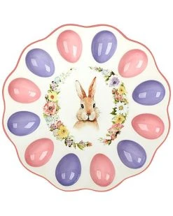 Easter Garden 3D Deviled Egg Plate Home