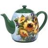 Sunflower Bouquet Teapot Home