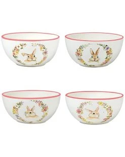 Easter Garden Ice Cream Bowls Set Of 4 Home