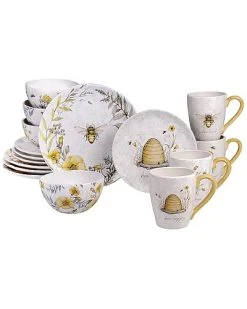 Bee Sweet 16Pc Dinnerware Home