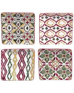 Set Of 4 Napa Canape Plates Home