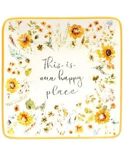 Sunflowers Forever Set Of 4 Canape Plates Home -Certified shop 3050840630 RLLD 5