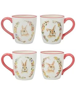 Easter Garden Mugs Set Of 4 Home