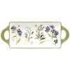 Fresh Herbs Angular Platter With Handles Home