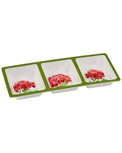 Geraniums 3pc Hostess Set Home 6 Geraniums 3pc Hostess Set Home -Certified shop 3050975172 RLLD 3