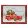 Certified International Home For Christmas Rectangle Serving Platter
