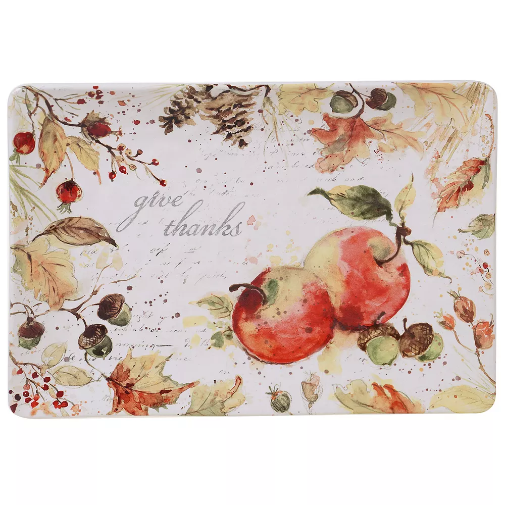 Certified International Harvest Splash Rectangle Platter 1 Certified International Harvest Splash Rectangle Platter