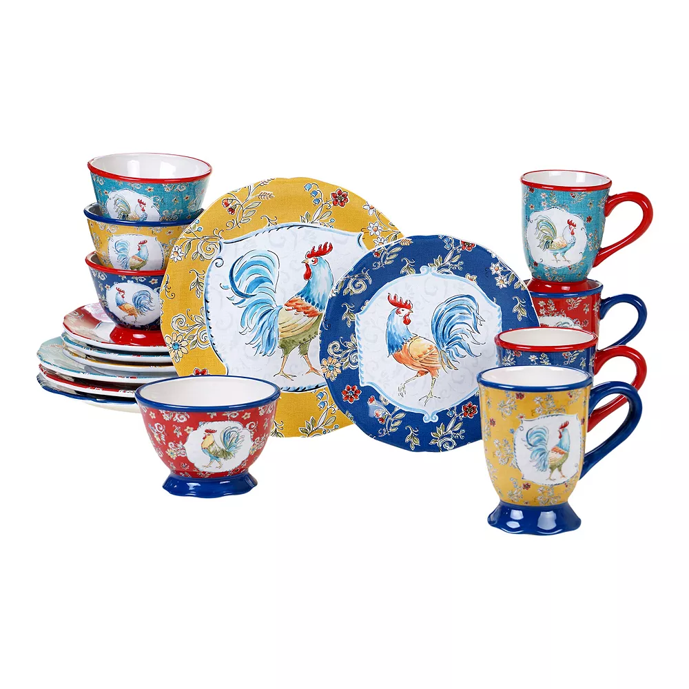 Certified International Morning Bloom 16-pc. Dinnerware Set 1 Certified International Morning Bloom 16-pc. Dinnerware Set